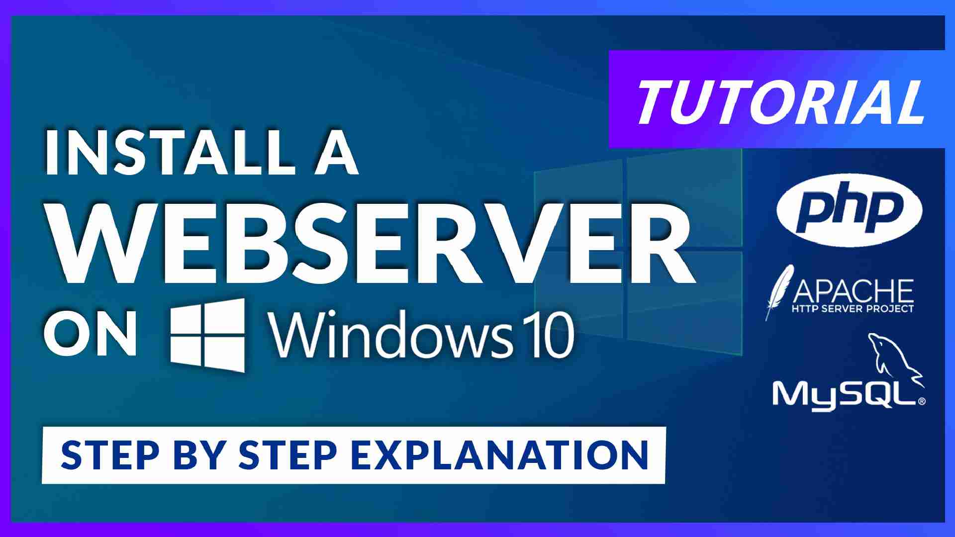How to Install a Web Server on Windows 10