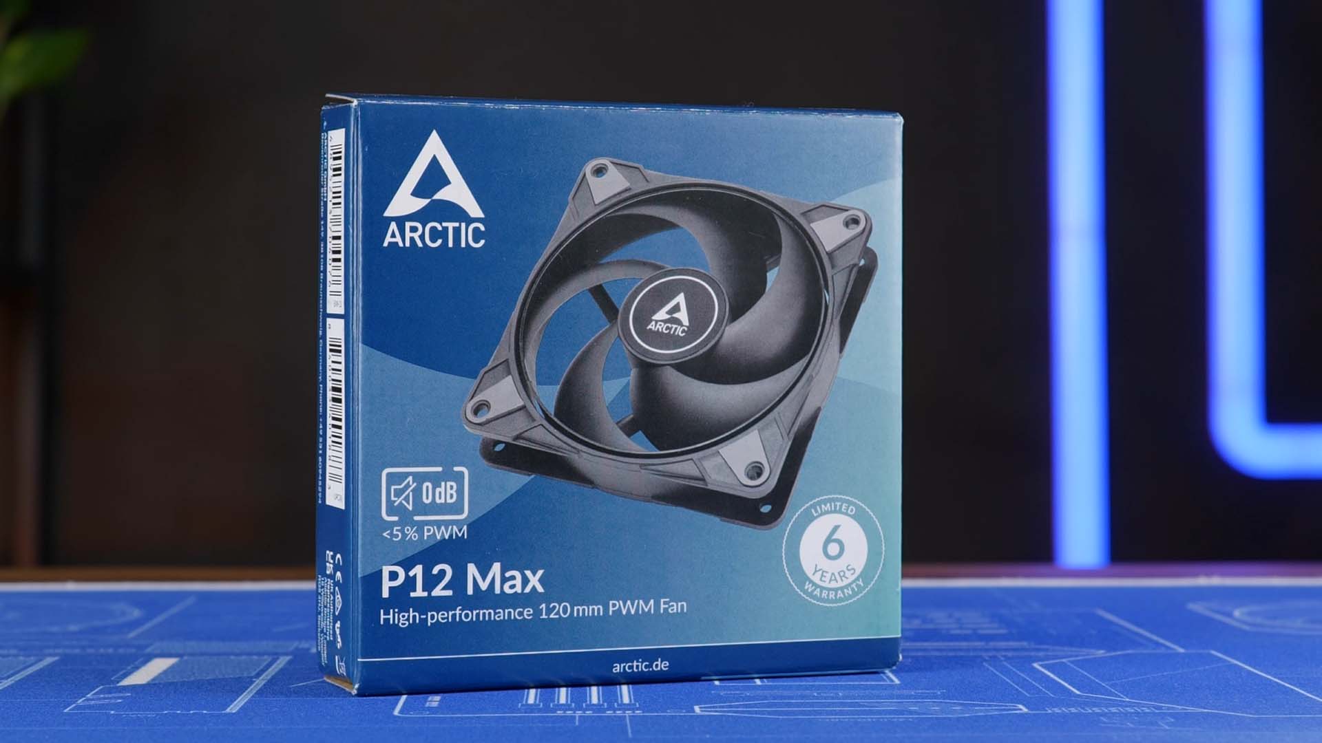 ARCTIC Introduces the New ARCTIC P12 Max High-Performance 120mm Fan