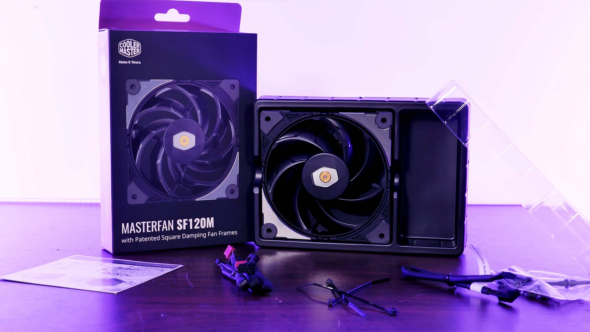 TEST] Ventilateur Cooler Master MasterFan SF120M