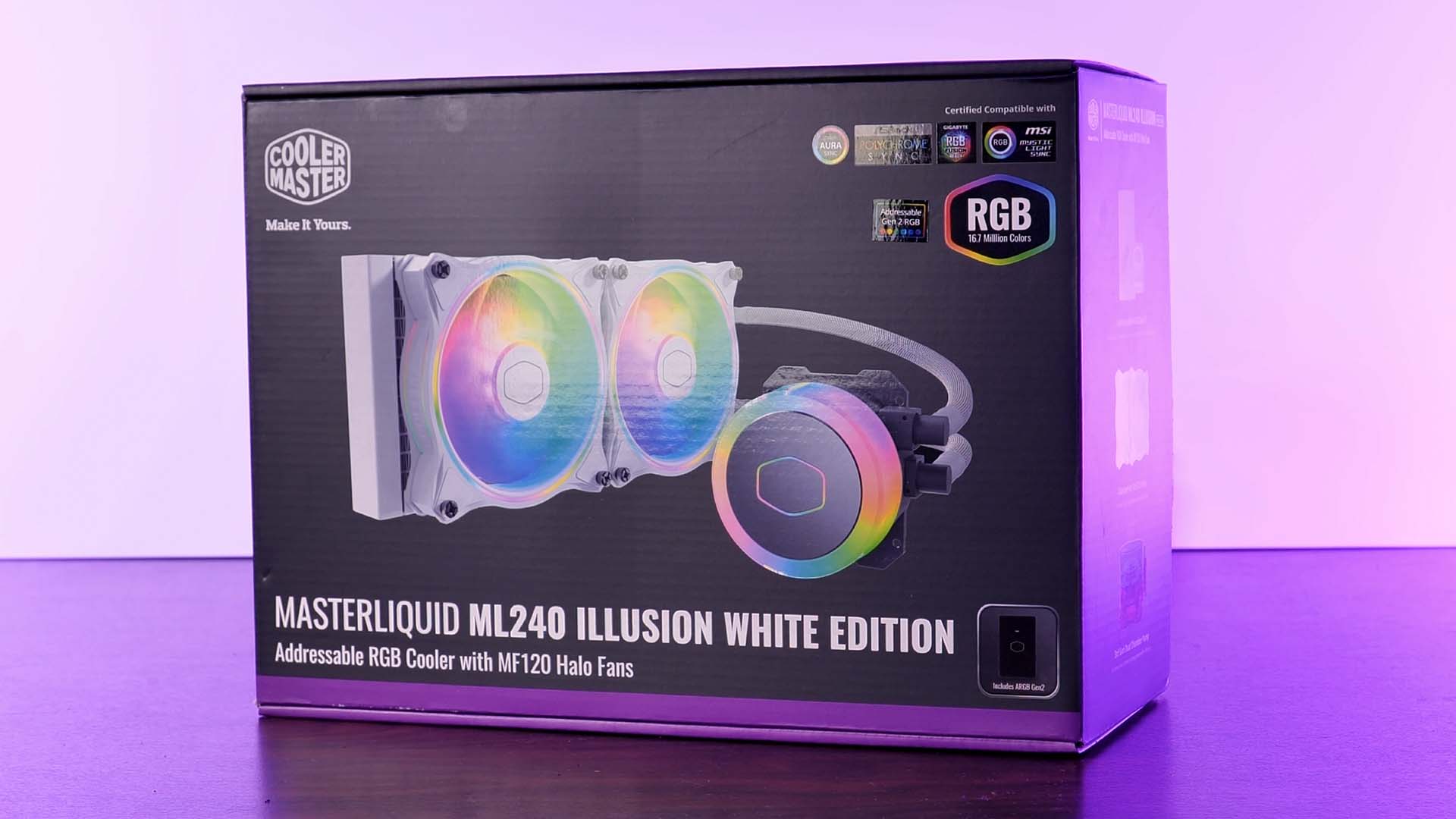 Cooler Master MasterLiquid ML240 Illusion Review